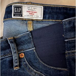 Gap Maternity Skinny Ankle Jeans